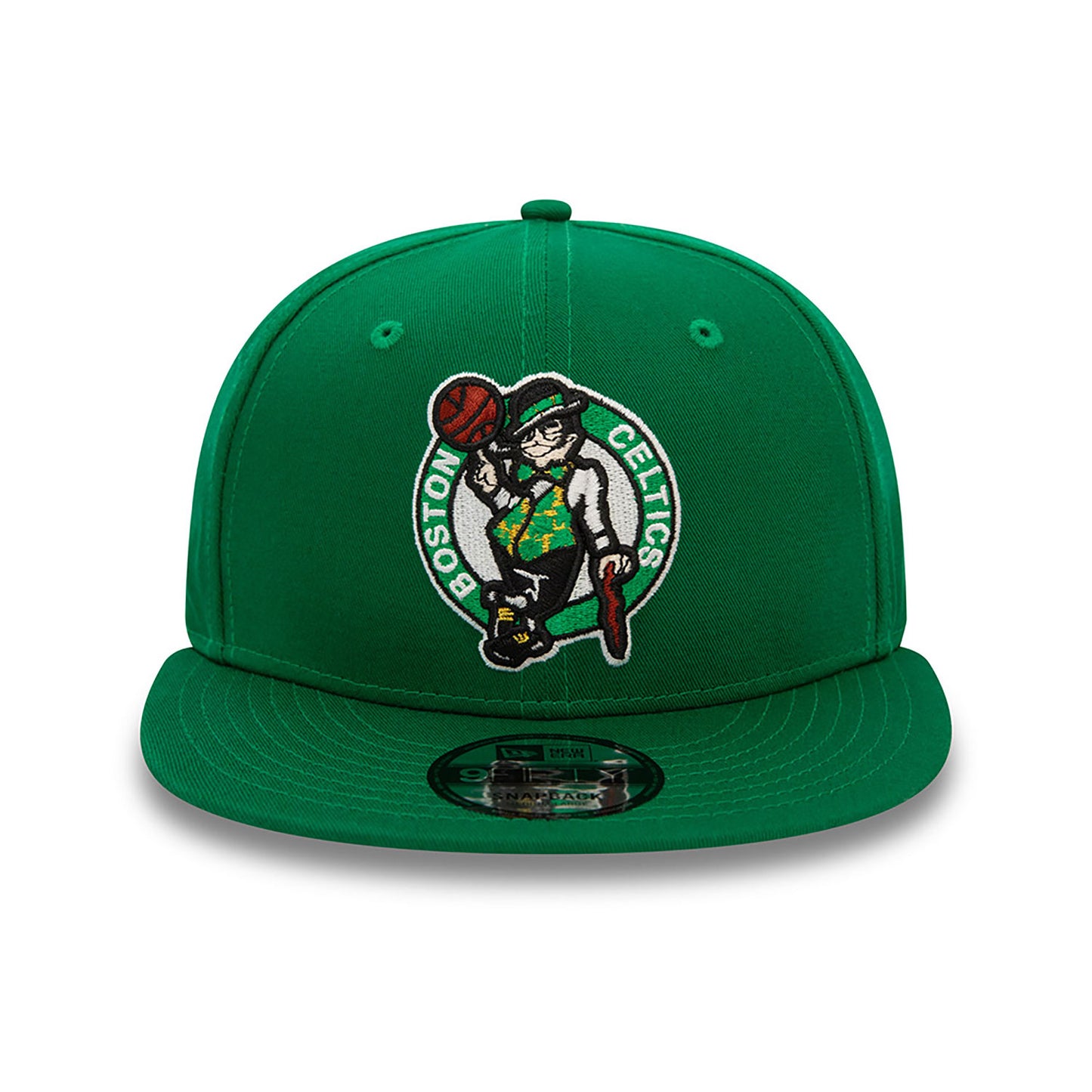 New Era Green  Boston Celtics NBA Rear Logo 9FIFTY Snapback Cap