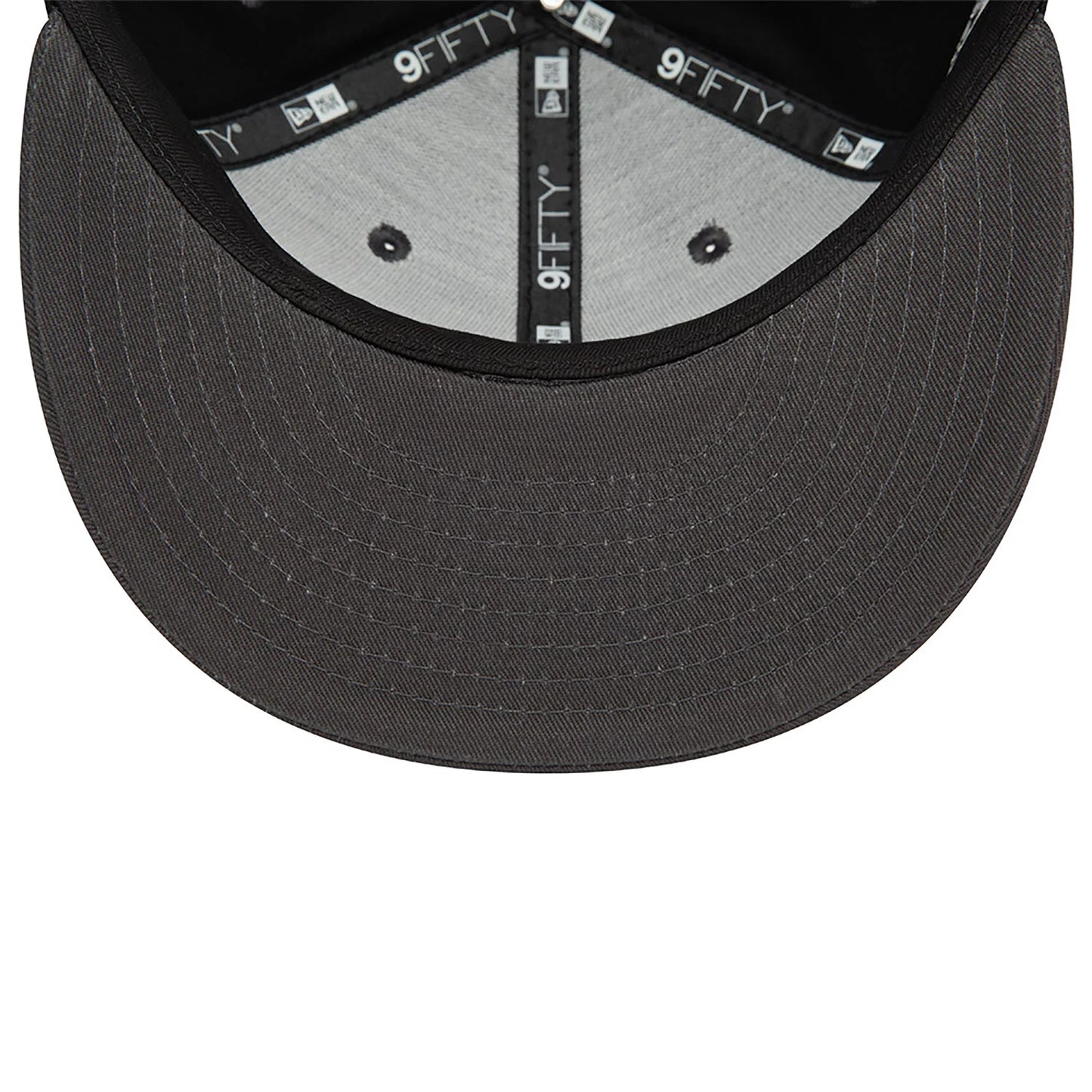 New Era 9Fifty Schwarze Brooklyn Nets NBA Team Colour Snapback Cap