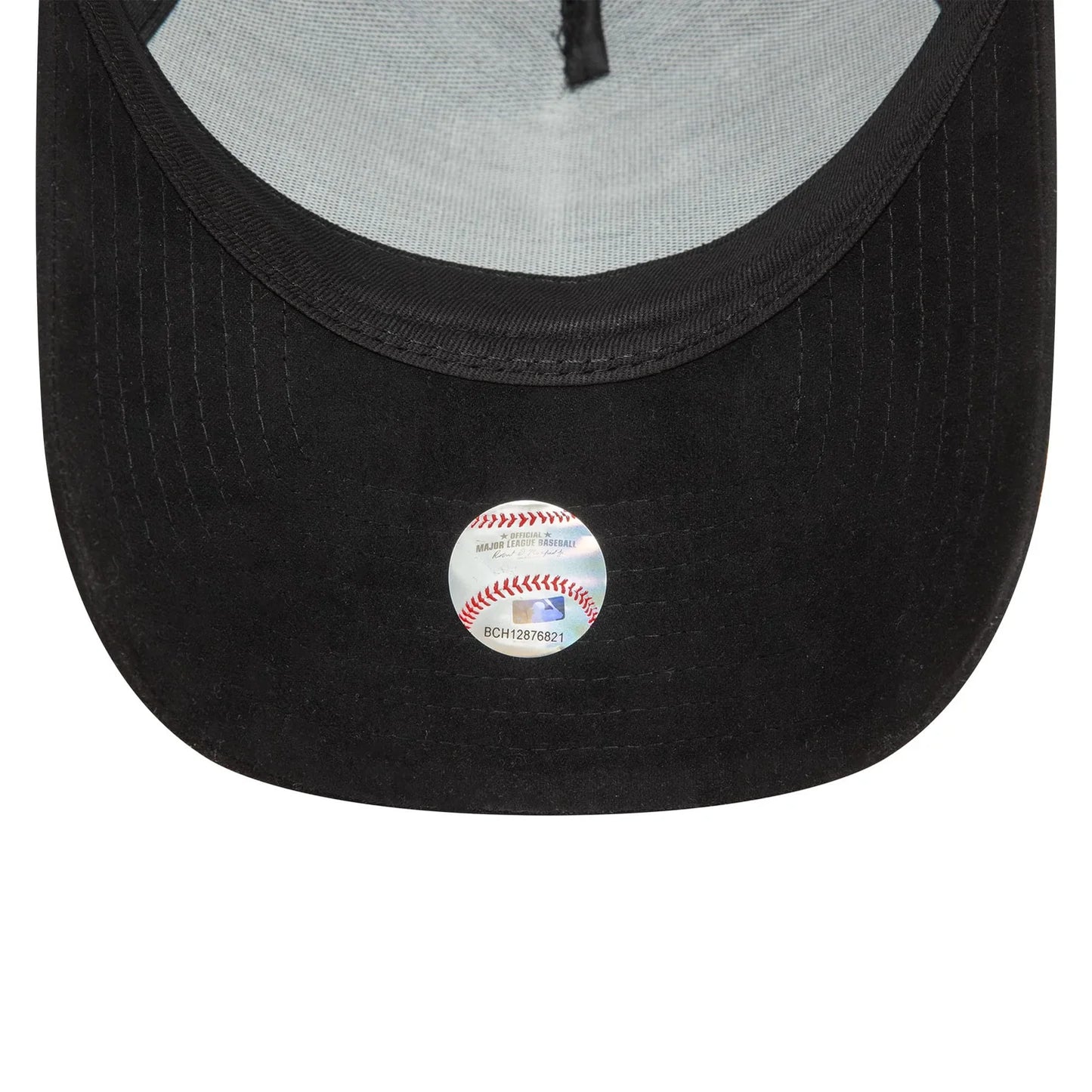 New Era Schwarze New York Yankees Faux Suede 9FORTY E-Frame Cap
