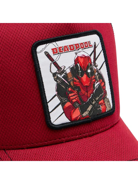 CAPSLAB Cap Marvel DeadPool Trucker CL/MAR6/1/CT/BAD1 RED