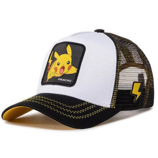 Cap Capslab Pokemon Pikachu CL/PKM2/1/PIK5 Weiß