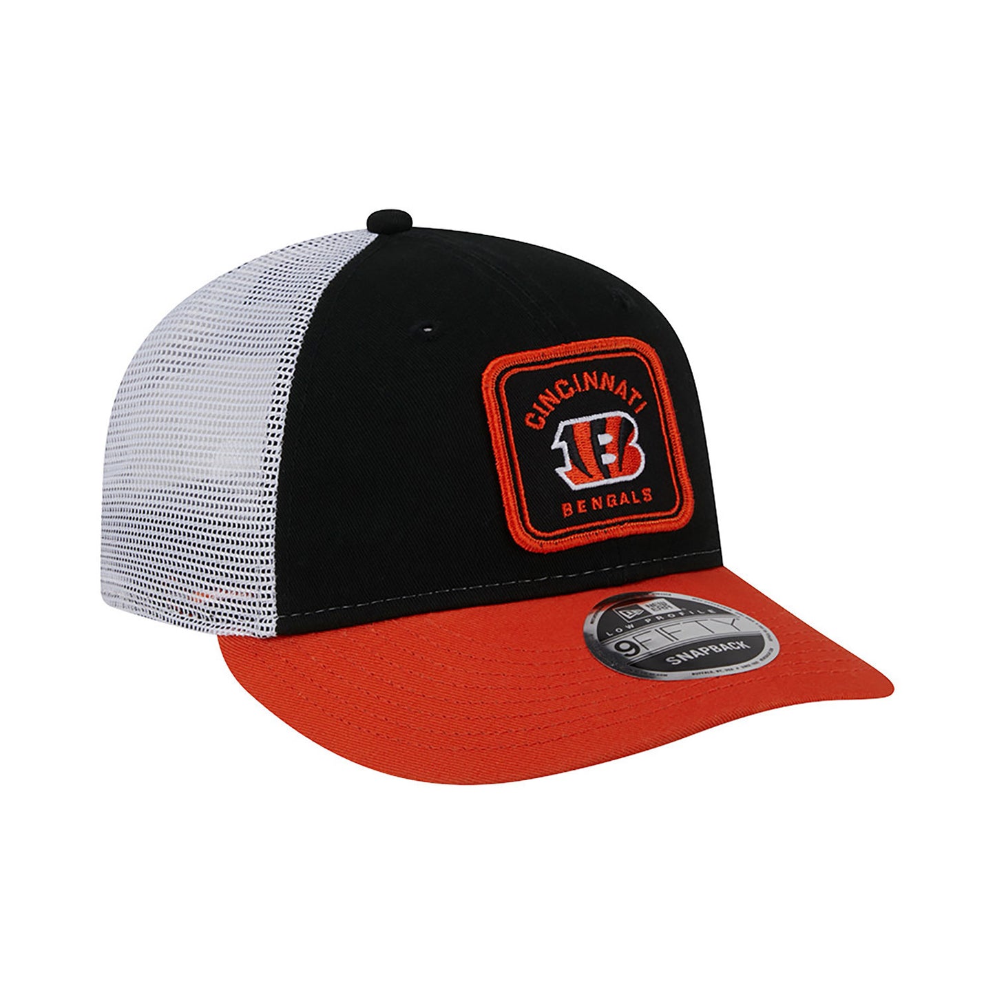 New Era Cincinnati Bengals NFL Patch Low Profile 9FIFTY Snapback Cap