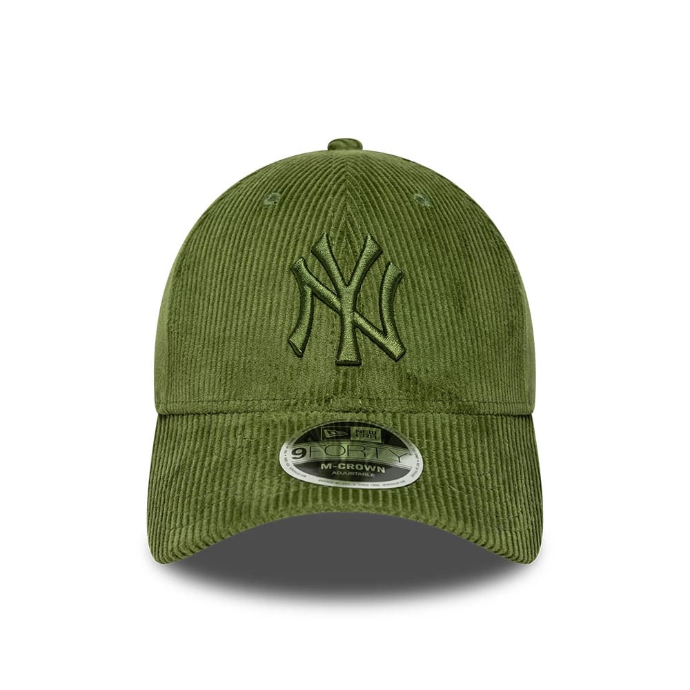 New Era New York Yankees MLB Cord Green 9FORTY M-Crown Adjustable Cap