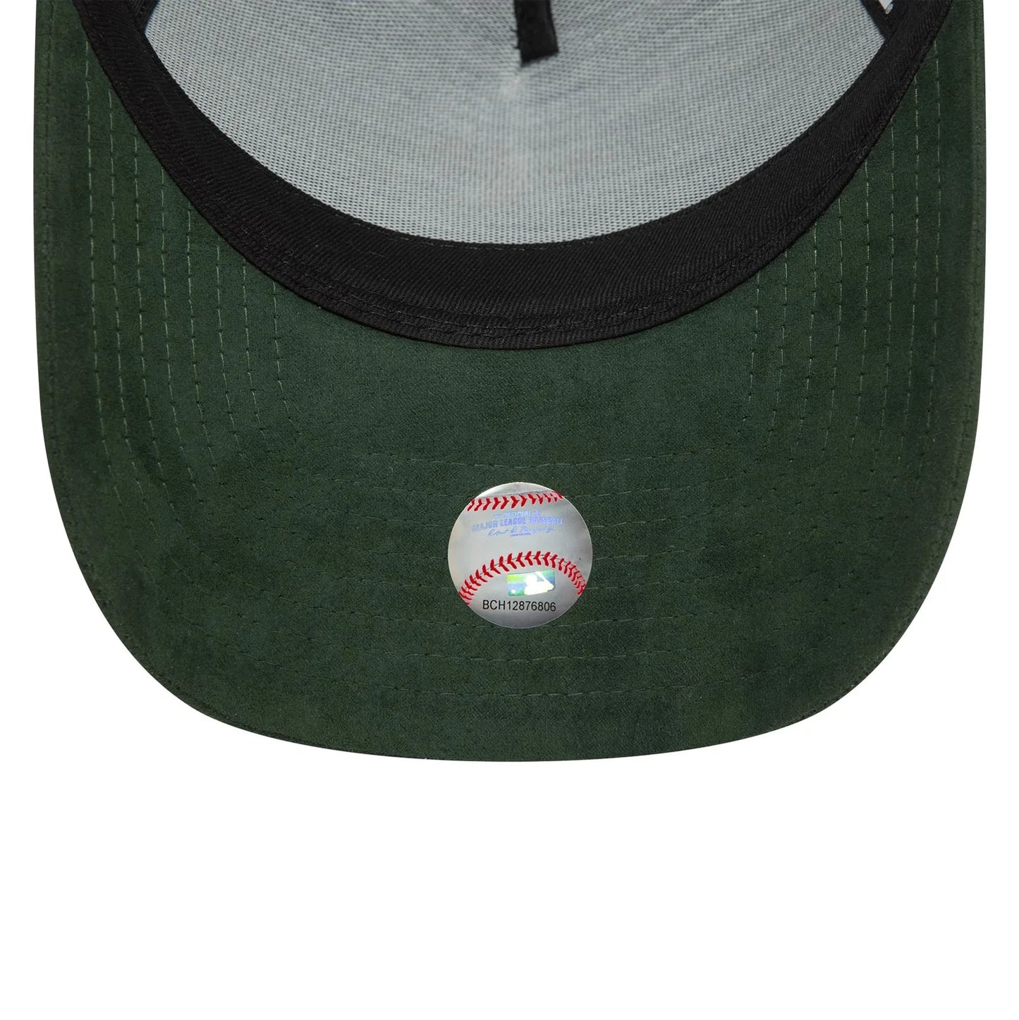 New Era LA Dodgers Faux Suede Dark Green 9FORTY E-Frame Cap