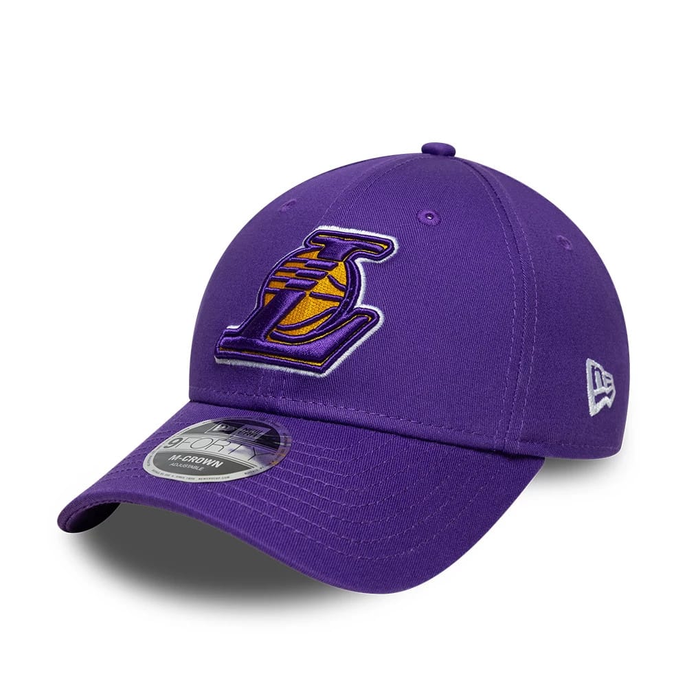 New Era Lila NBA Team LA Lakers 9FORTY M-Crown Cap