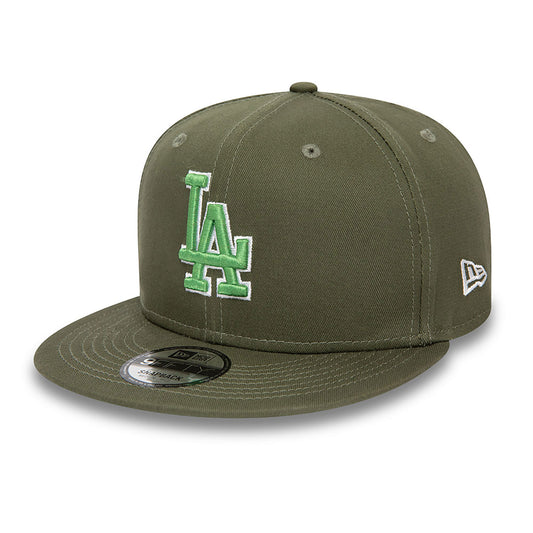 New Era LA Dodgers MLB Outline Green 9FIFTY Adjustable Cap