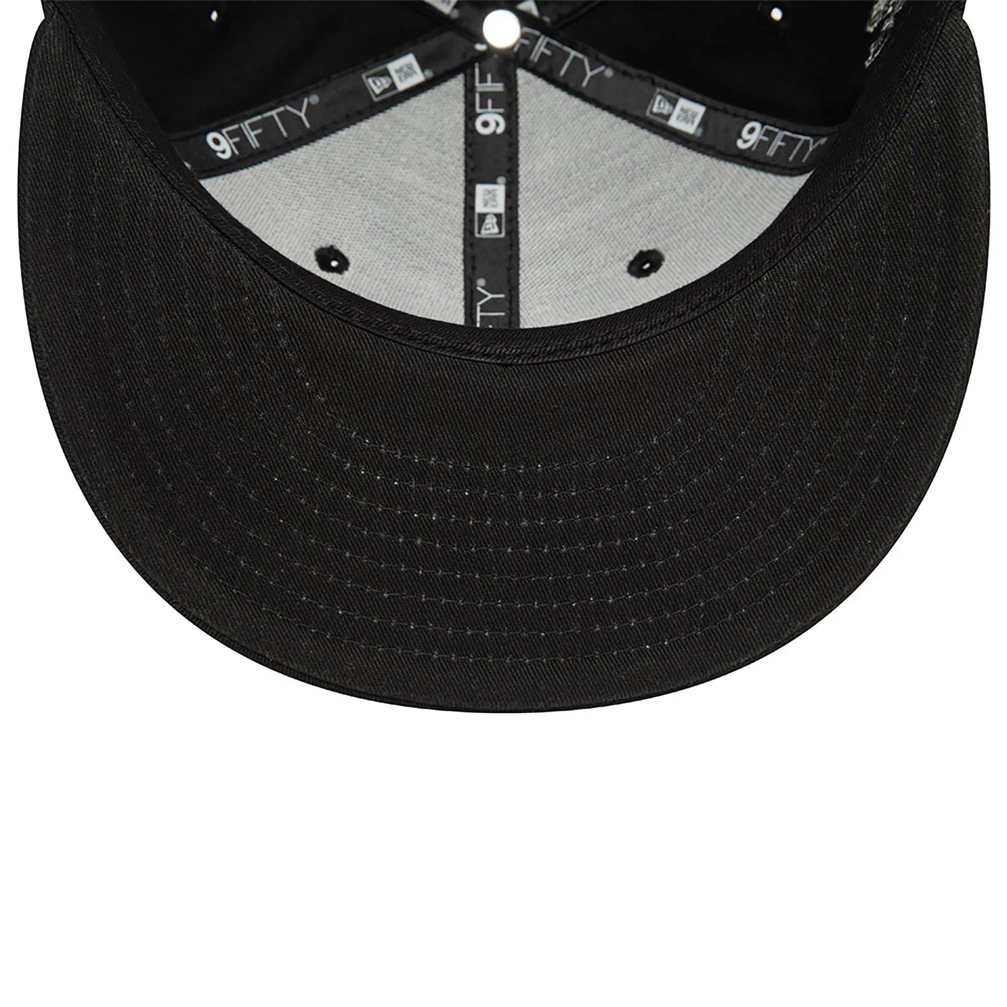 New Era LA Dodgers Monochrome Black 9FIFTY Snapback Cap