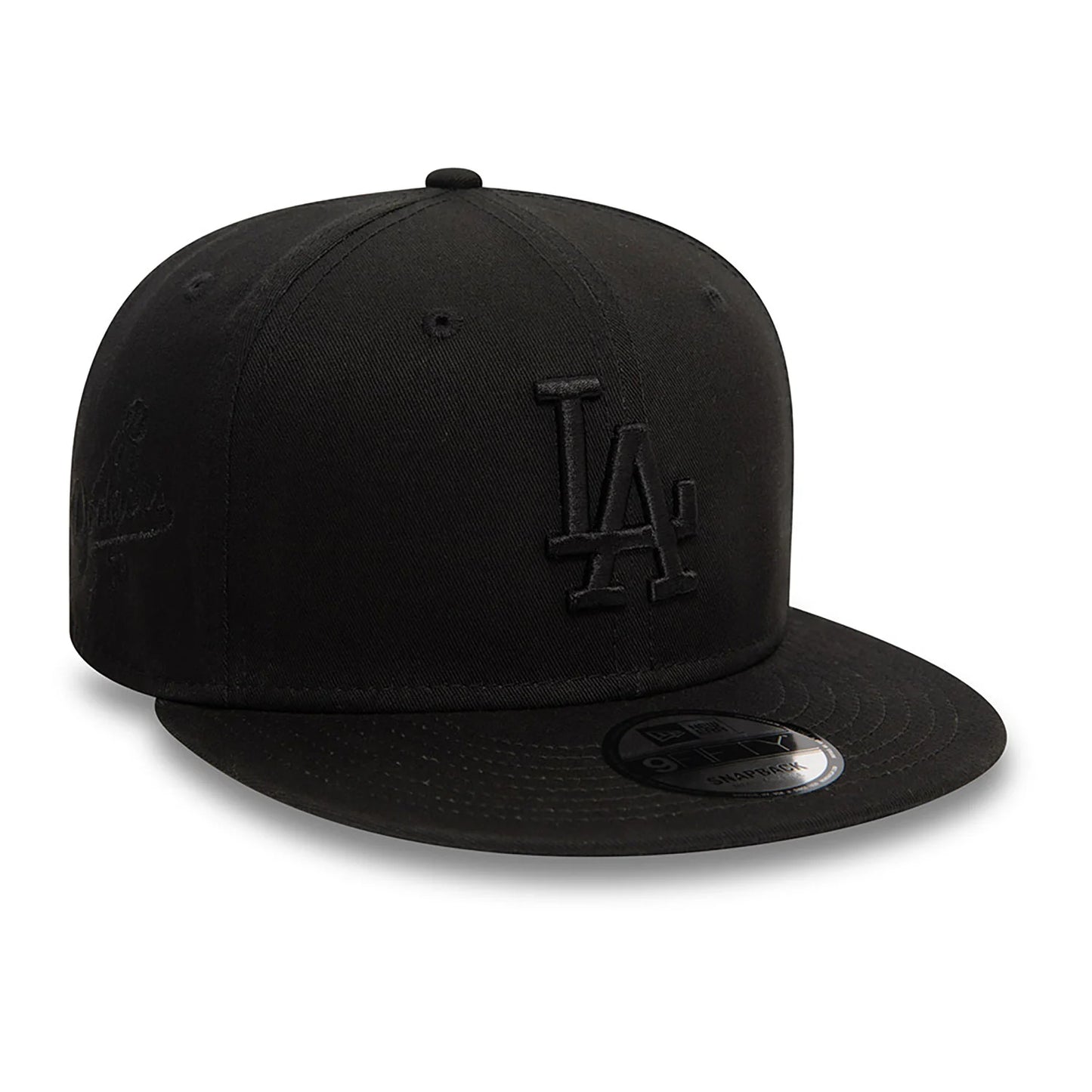 New Era LA Dodgers Monochrome Black 9FIFTY Snapback Cap