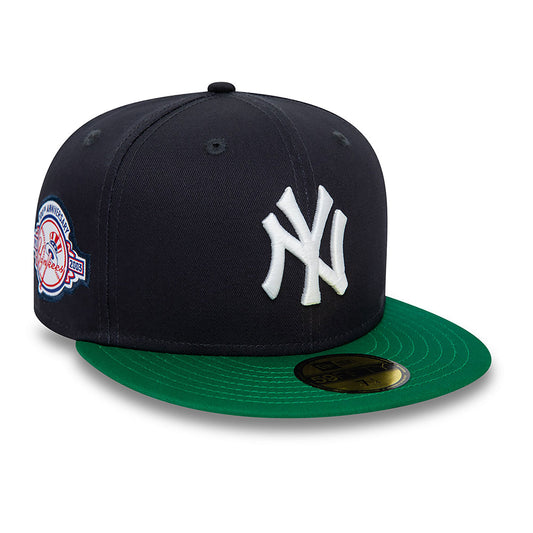 New Era Dark Navy New York Yankees MLB Team Colour 59FIFTY Fitted Cap