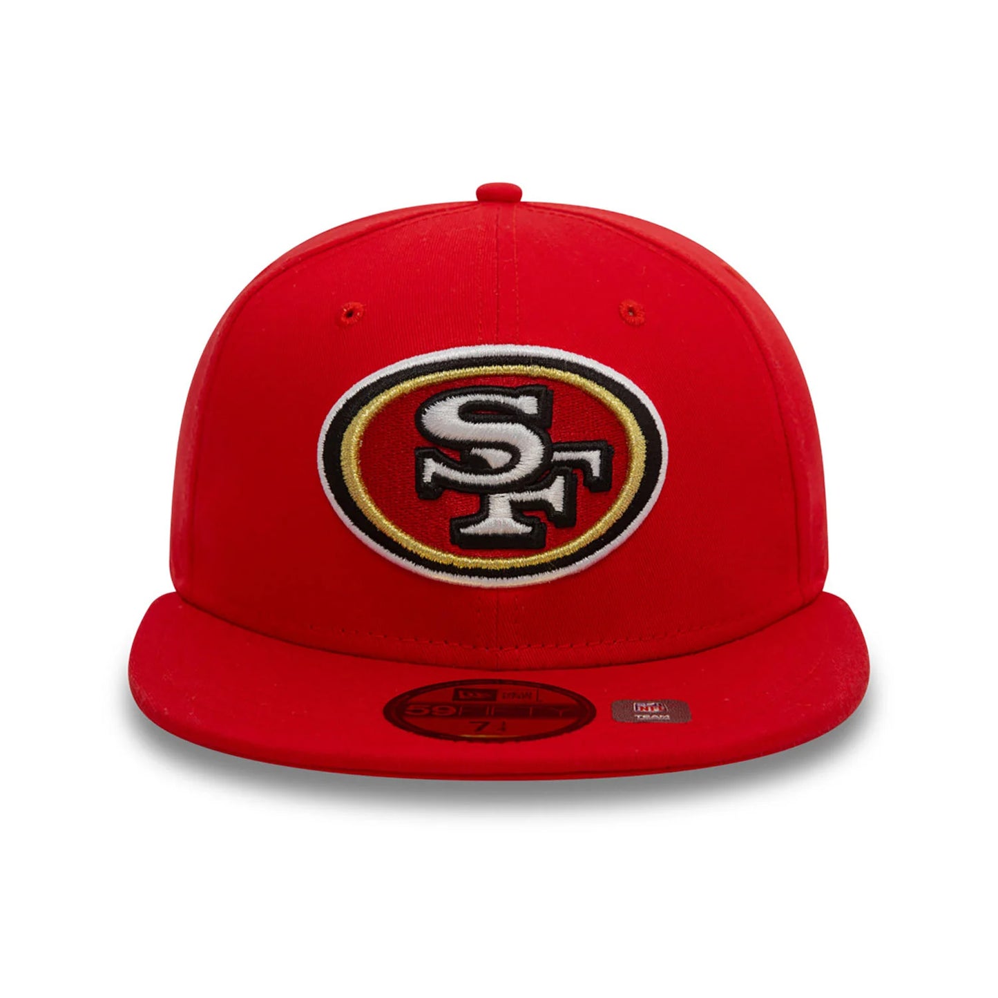 New Era San Francisco 49ers NFL Official Team Colours Red 59FIFTY Fitted Cap