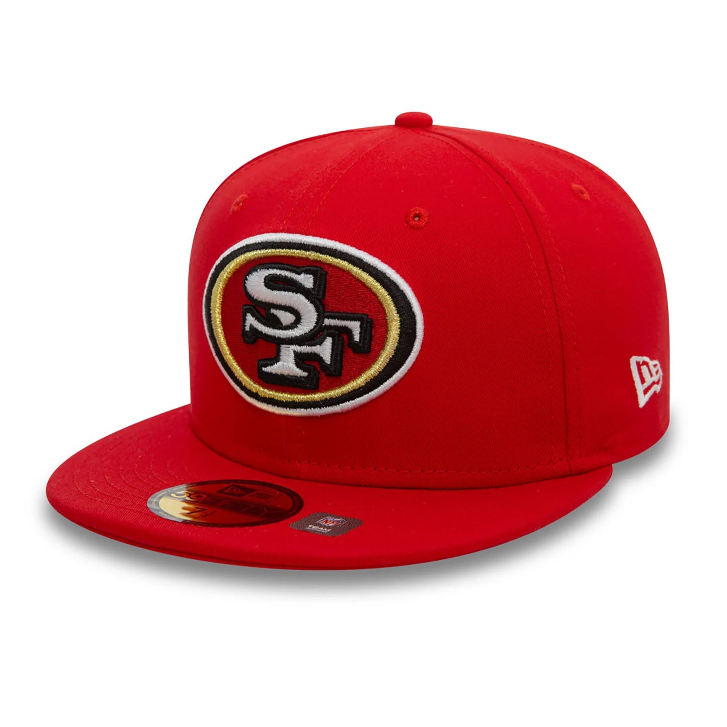 New Era San Francisco 49ers NFL Official Team Colours Red 59FIFTY Fitted Cap