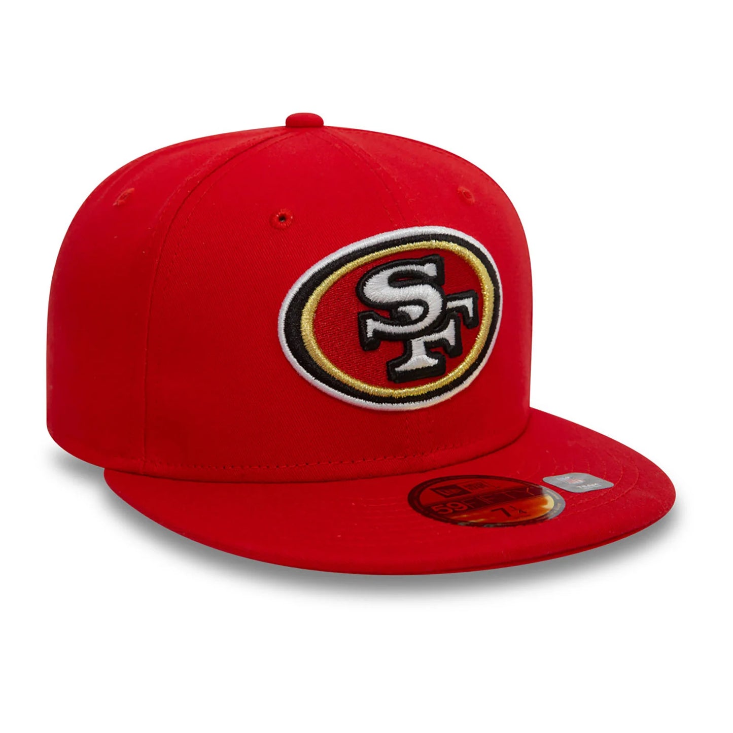 New Era San Francisco 49ers NFL Official Team Colours Red 59FIFTY Fitted Cap