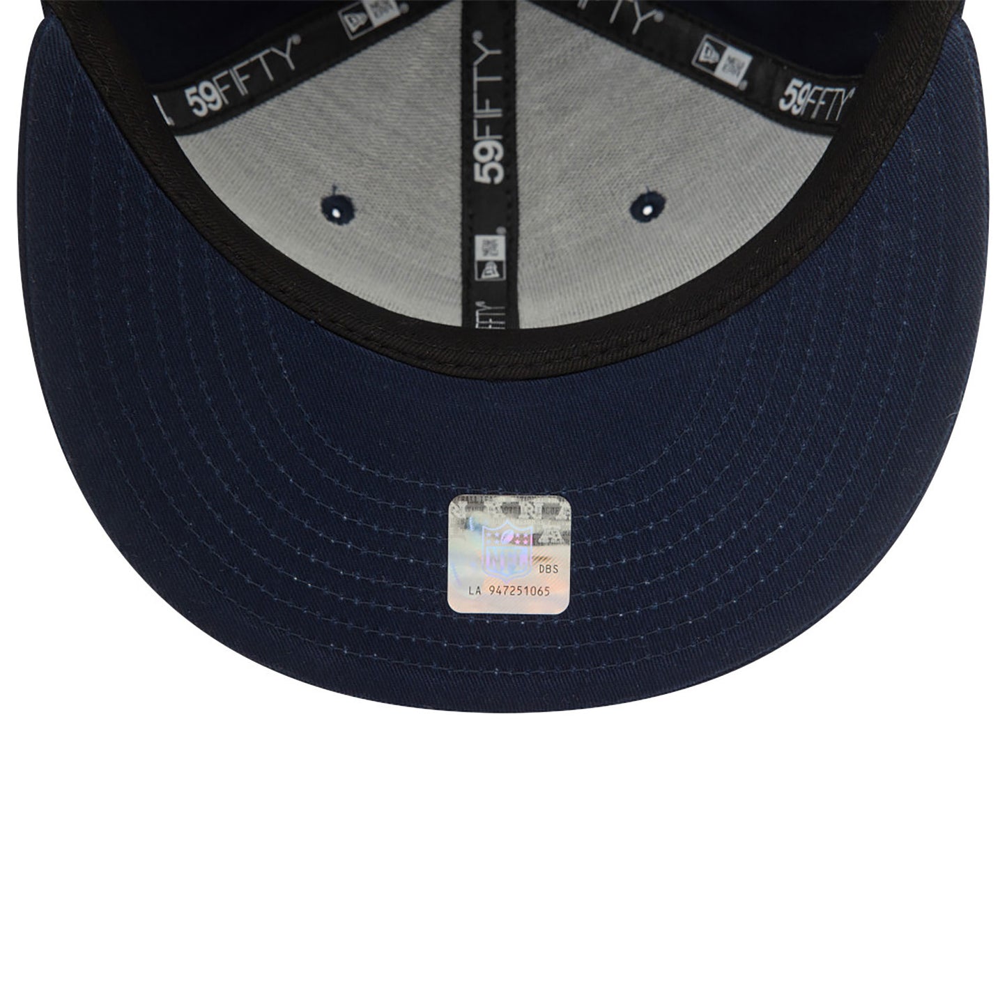 New Era Seattle Seahawks NFL Official Team Colours Dark Blue 59FIFTY Fitted Cap