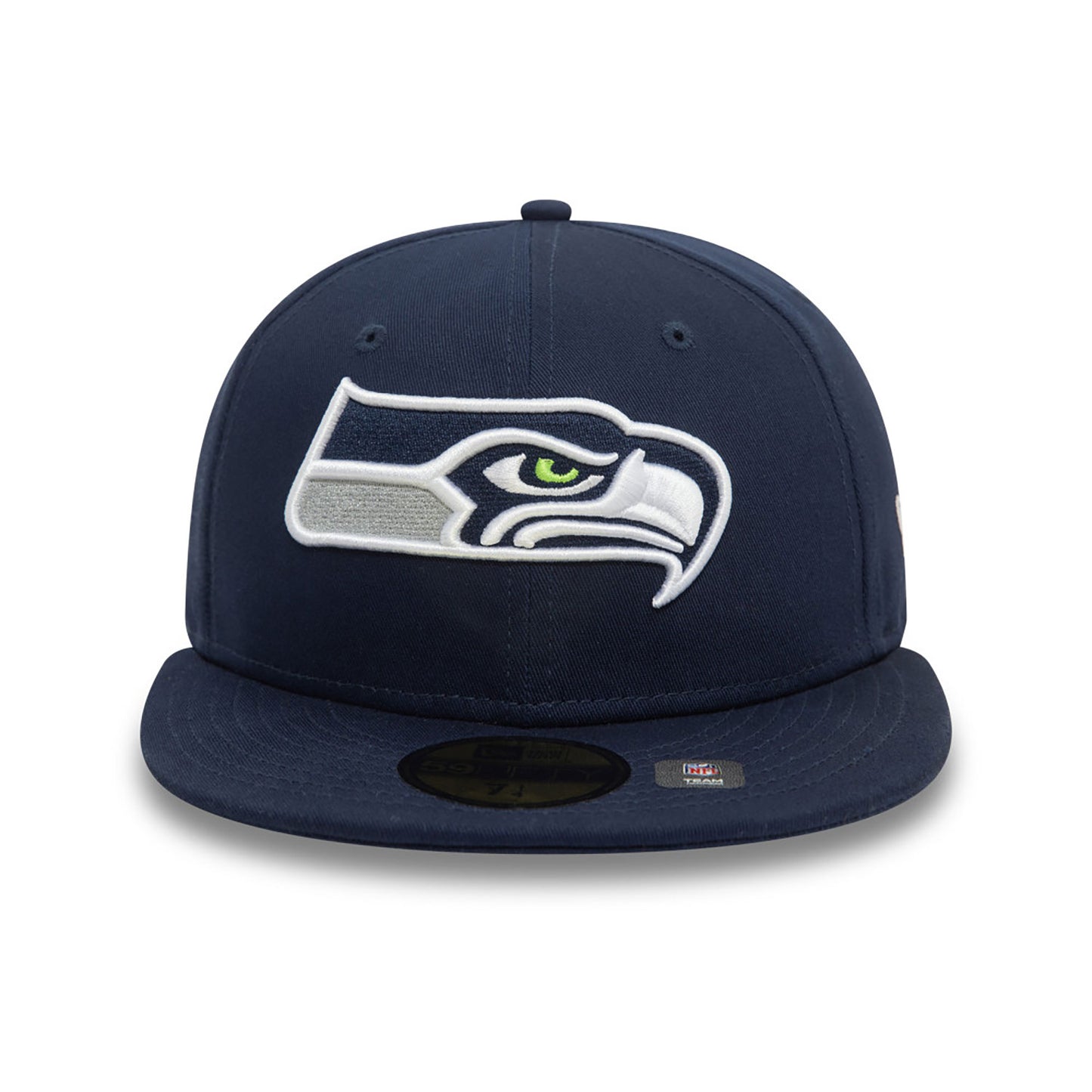 New Era Seattle Seahawks NFL Official Team Colours Dark Blue 59FIFTY Fitted Cap