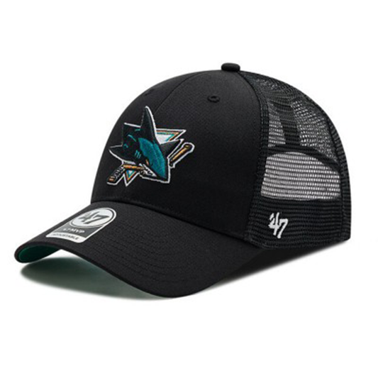 47 Brand San Jose Sharks Trucker NHL  H-BRANS22CTP-BK